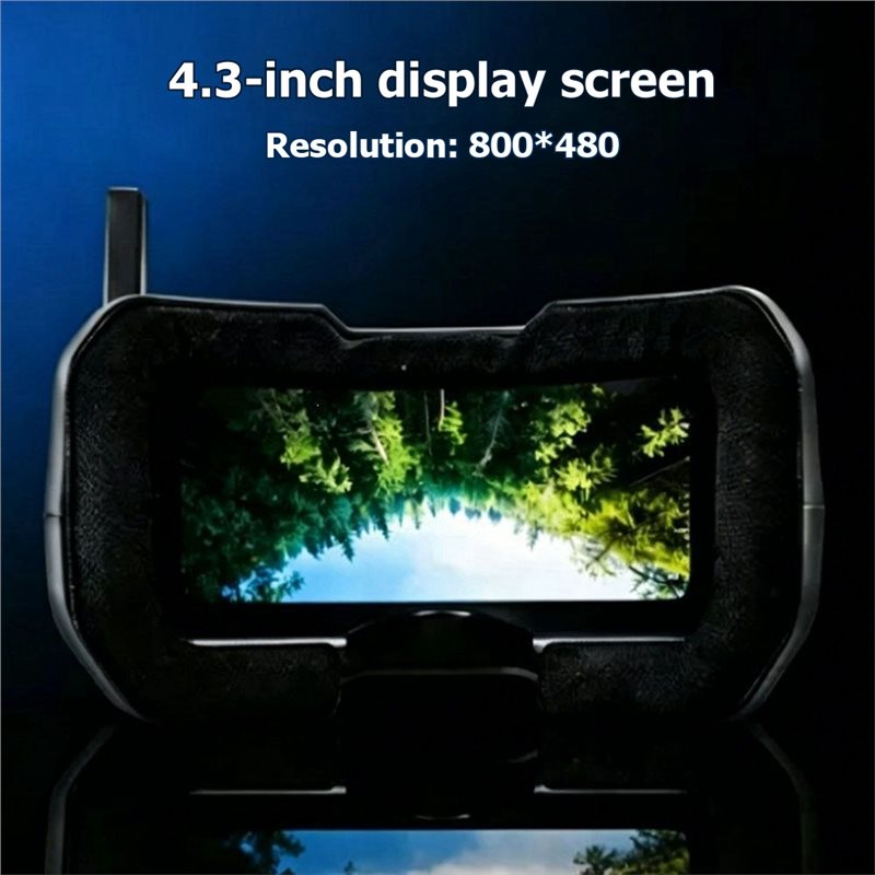 AA84 HGLRC VR001 5.8G FPV Gogg - огляд і ціна Drone Racing Goggles